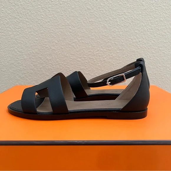 NEW Hermes Santorini Sandals - Picture 5 of 8